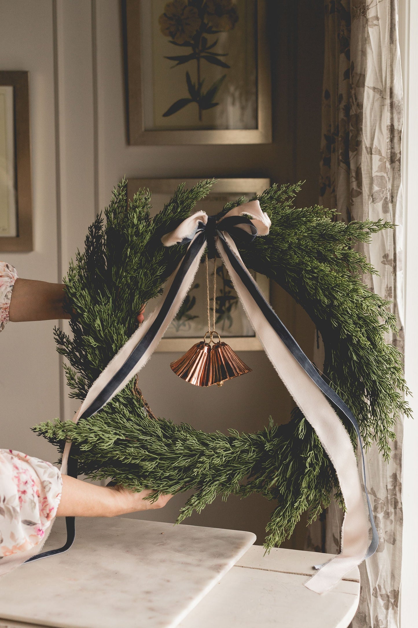 CMK Copper Bell Ornaments (Set of 2 or 4)