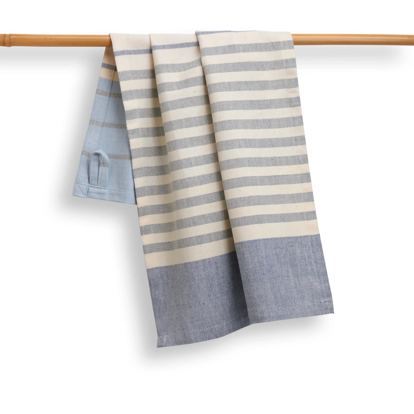 VERDA – Set of 2. Handwoven Kitchen Towels – Cotton – Fair Trade – Artisan Made