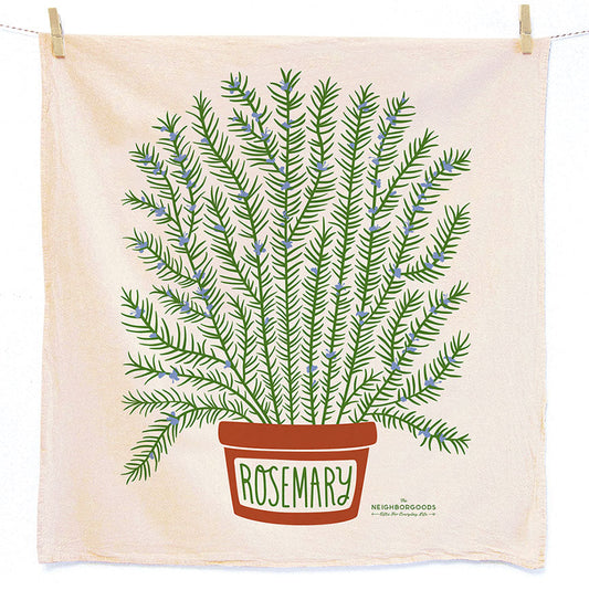 Rosemary Dish Towel