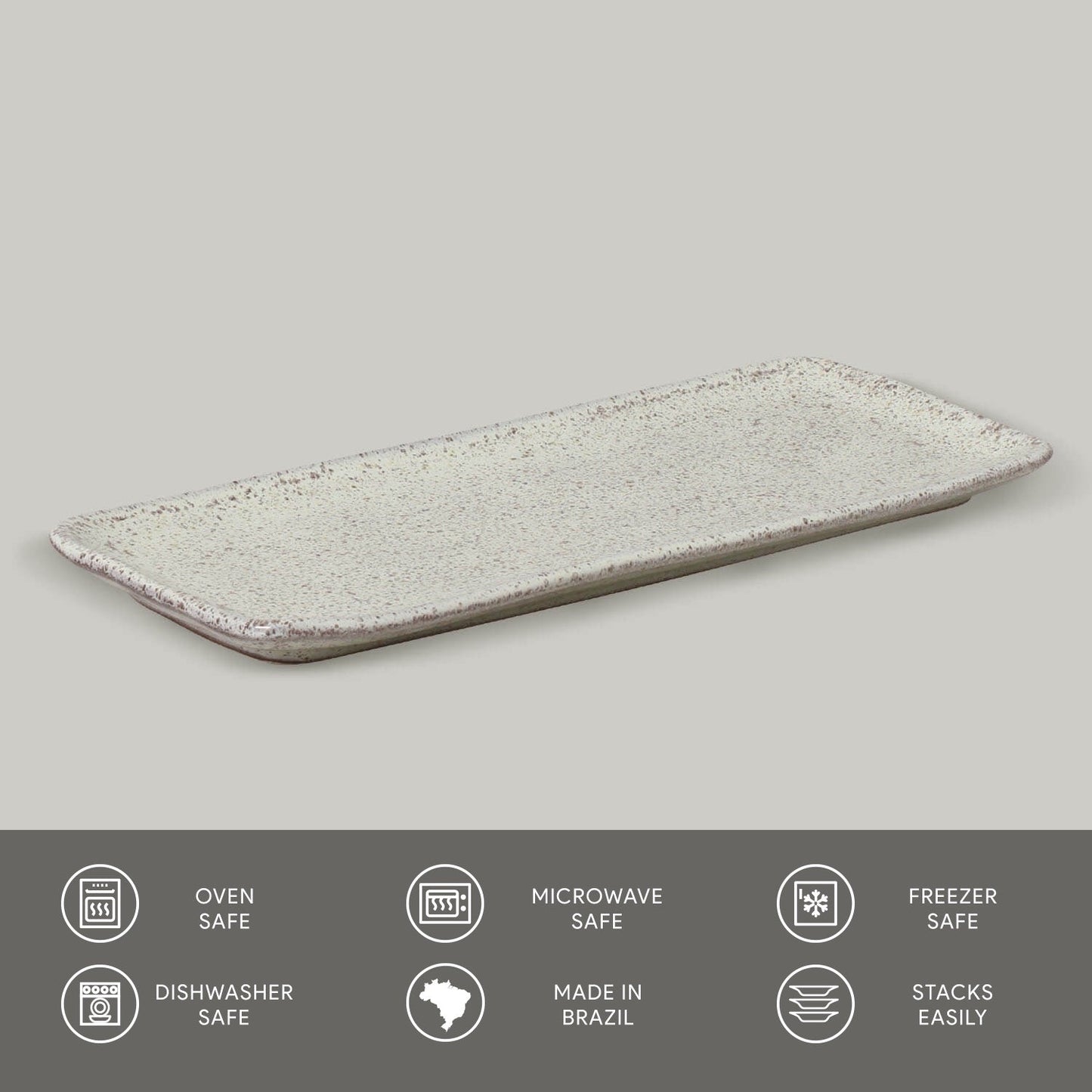 Rectangular Platter Medium Set of 4