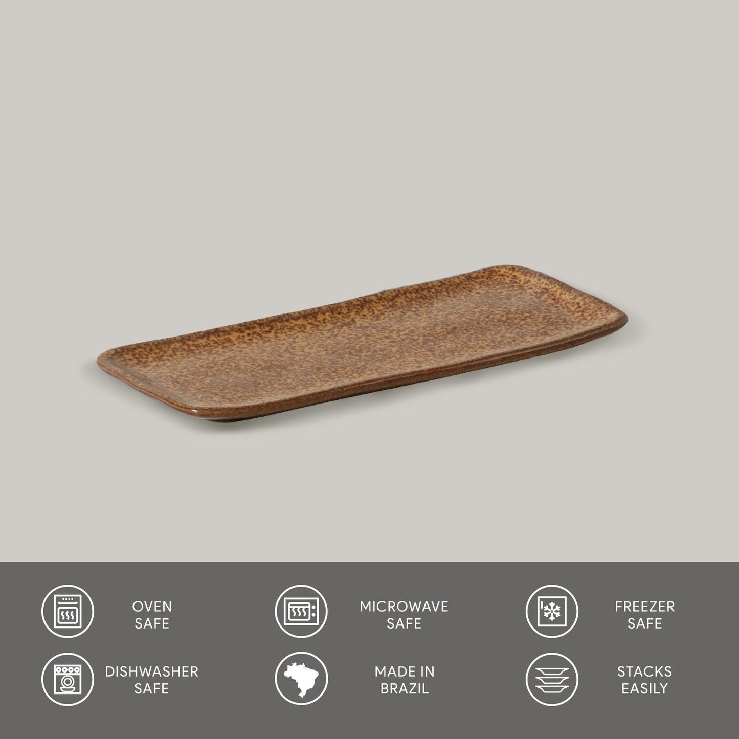 Rectangular Platter Small Set of 4