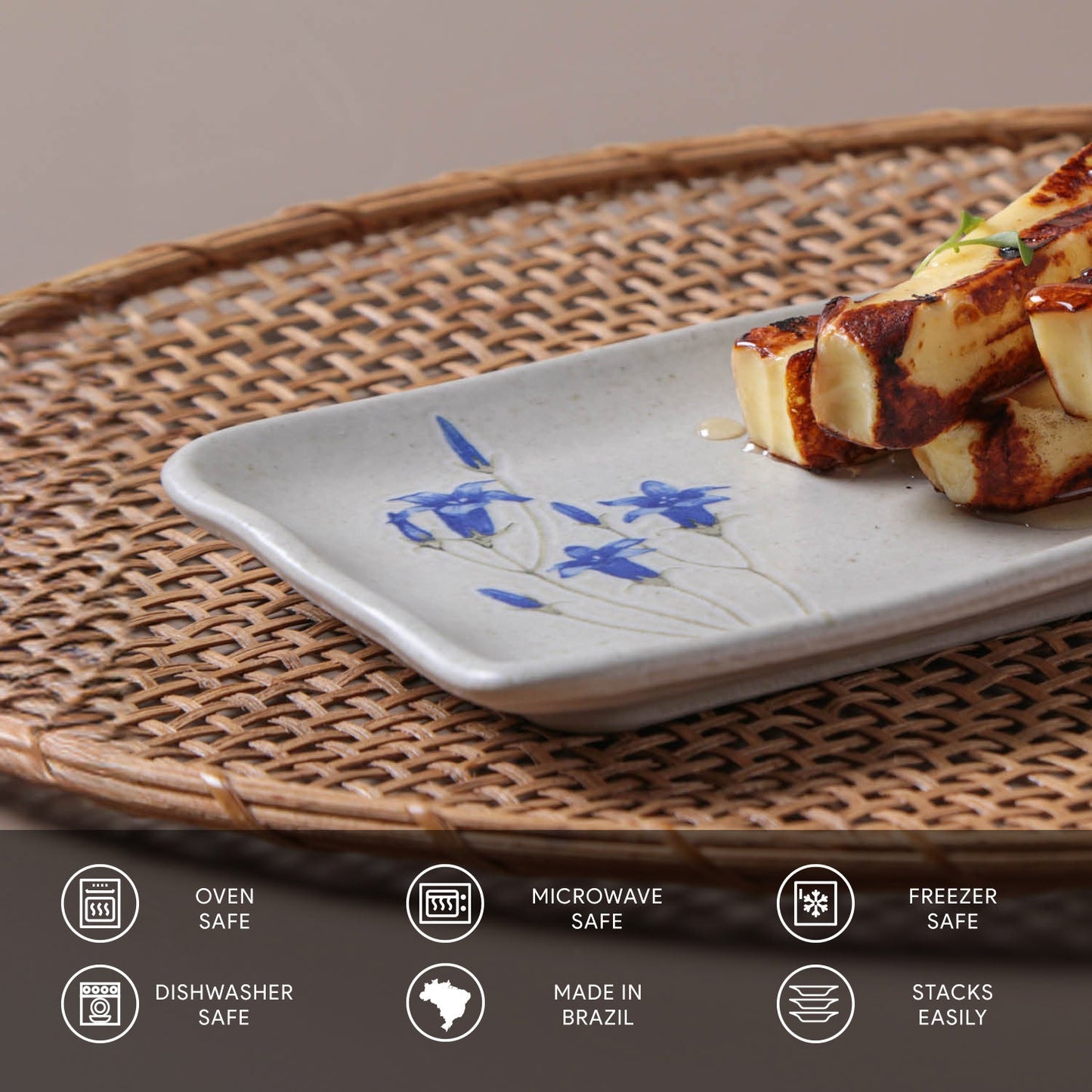 Rectangular Platter Medium Set of 4