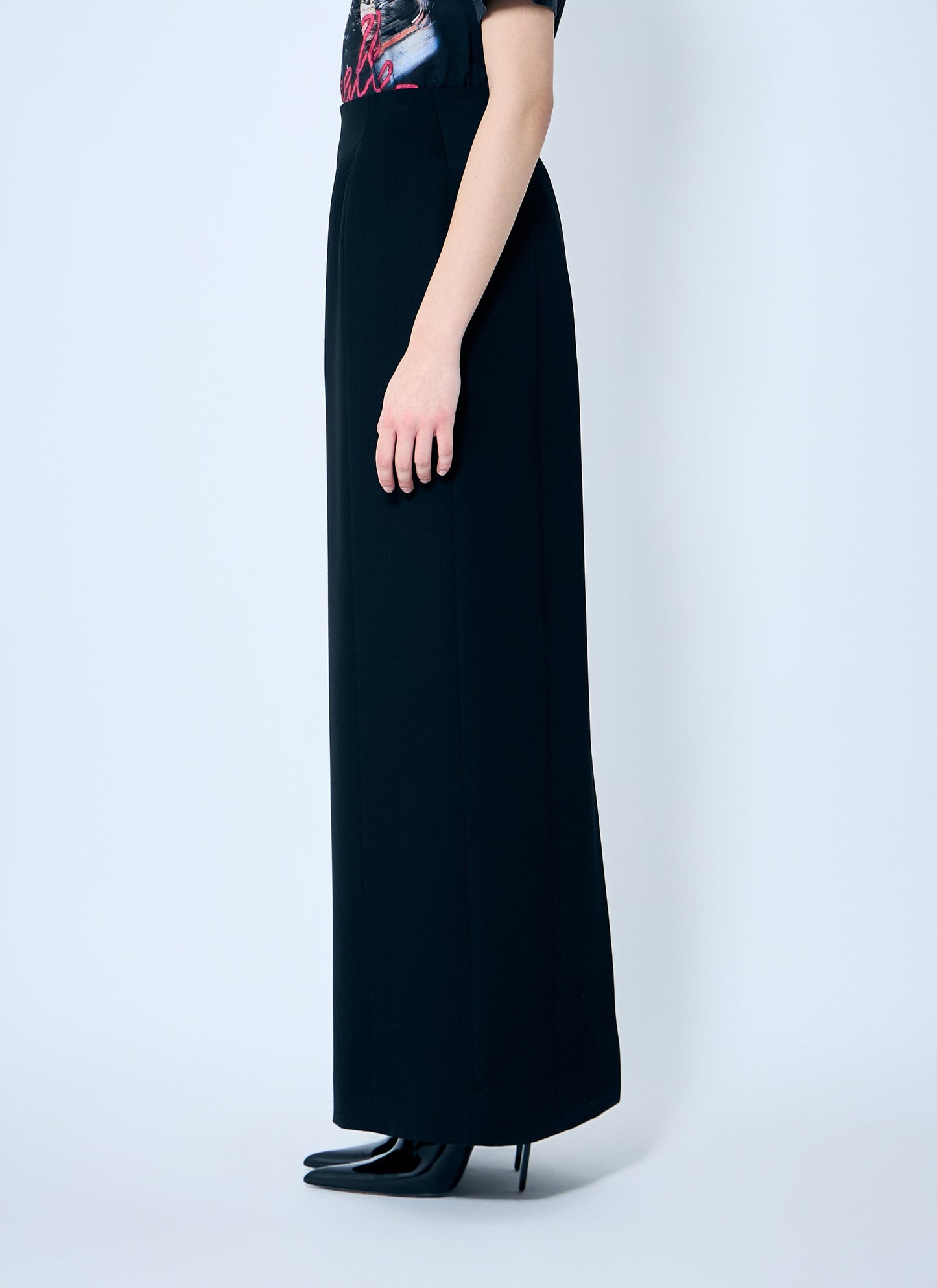 Balenciaga Women Hourglass Maxi Skirt