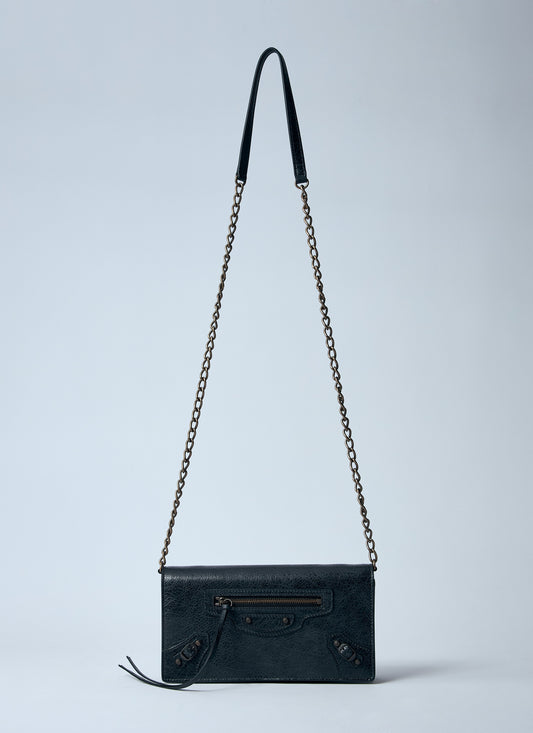 Balenciaga Women Le City Chain Wallet