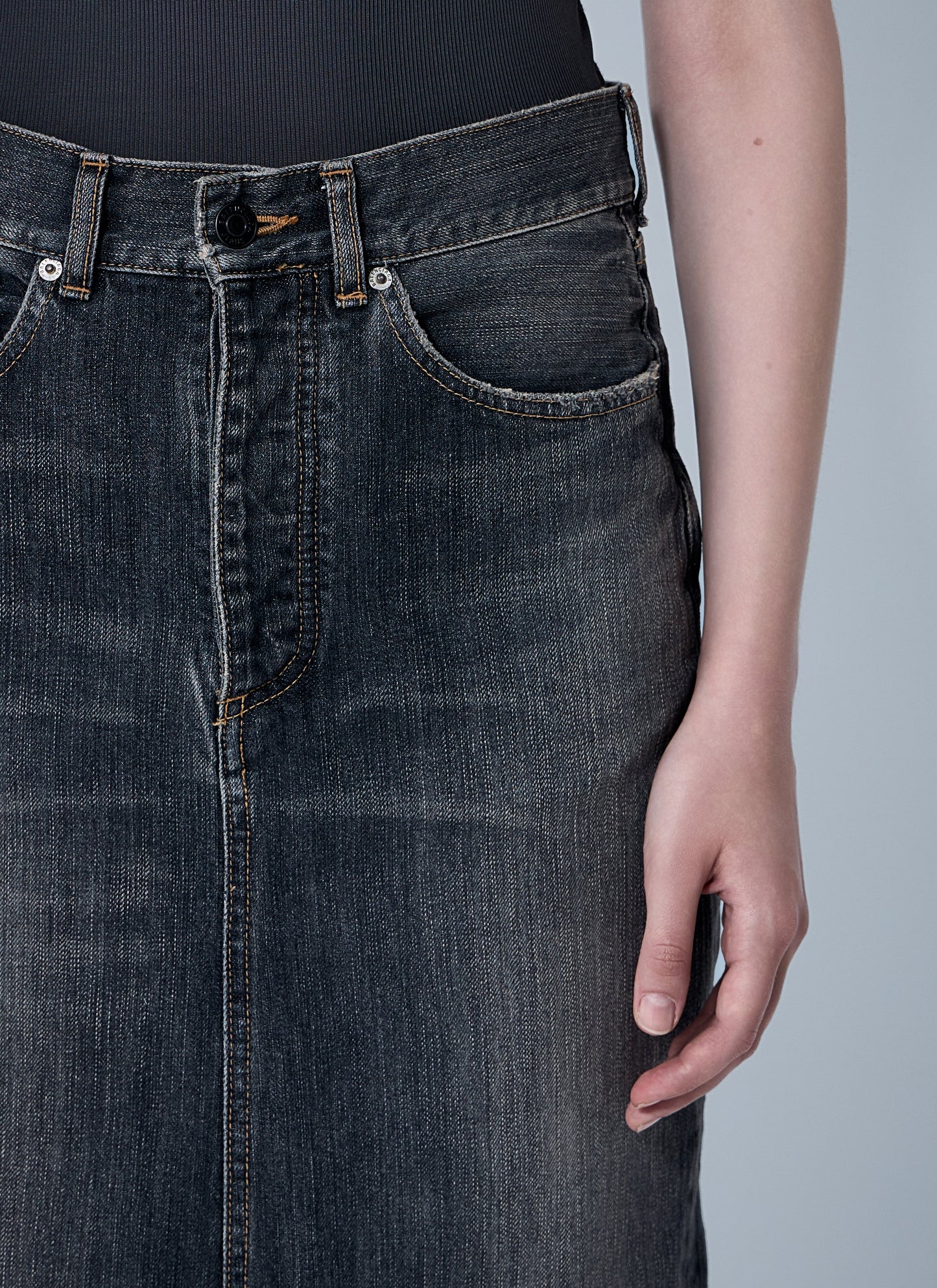 Balenciaga Women Lace-Up Skirt