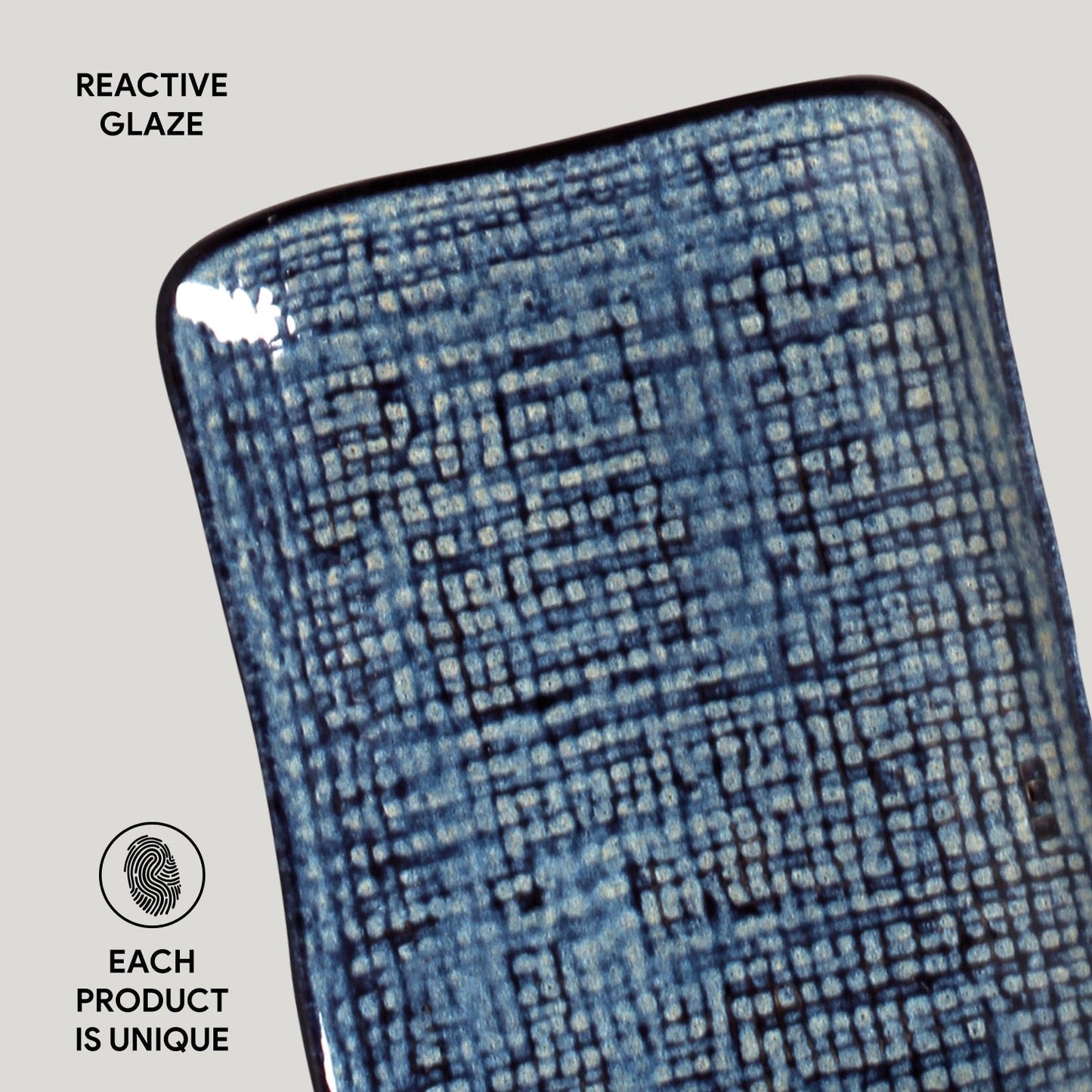 Rectangular Platter Juta Set of 4