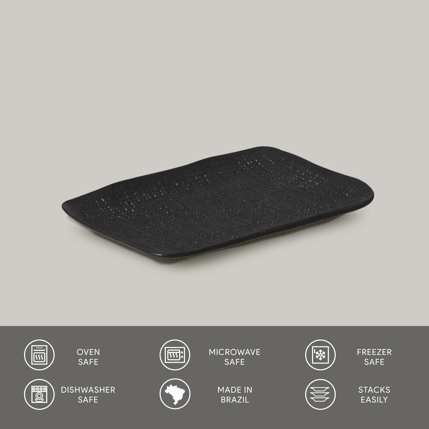 Rectangular Platter Juta Set of 4