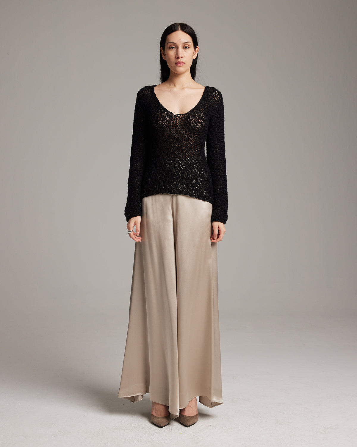 Silk Palazzo Pants