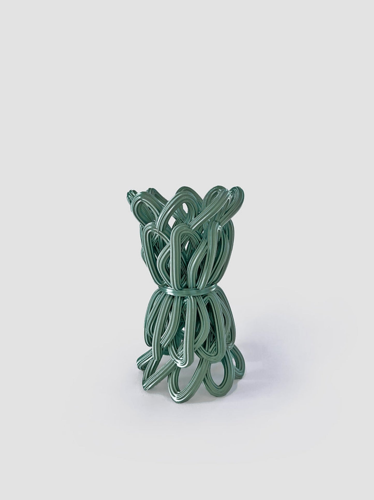 Frosting Vase Green