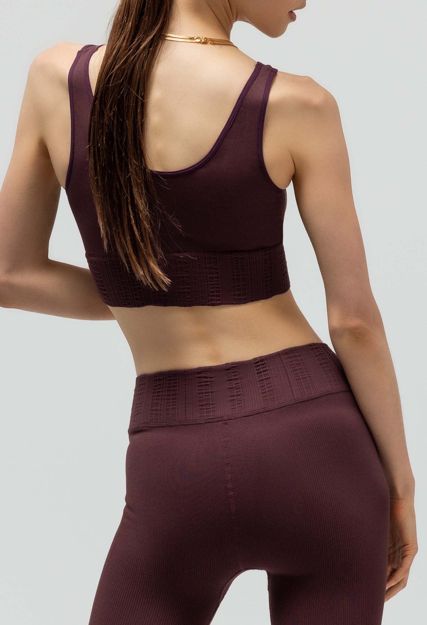 THE V-NECK SPORTS BRA