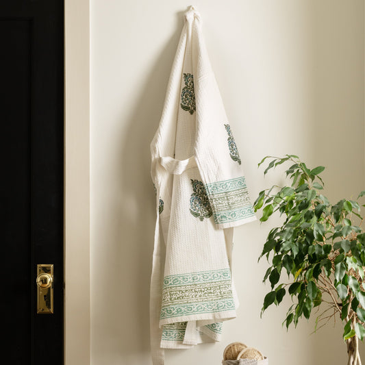 Pera Blockprint Cotton Robe