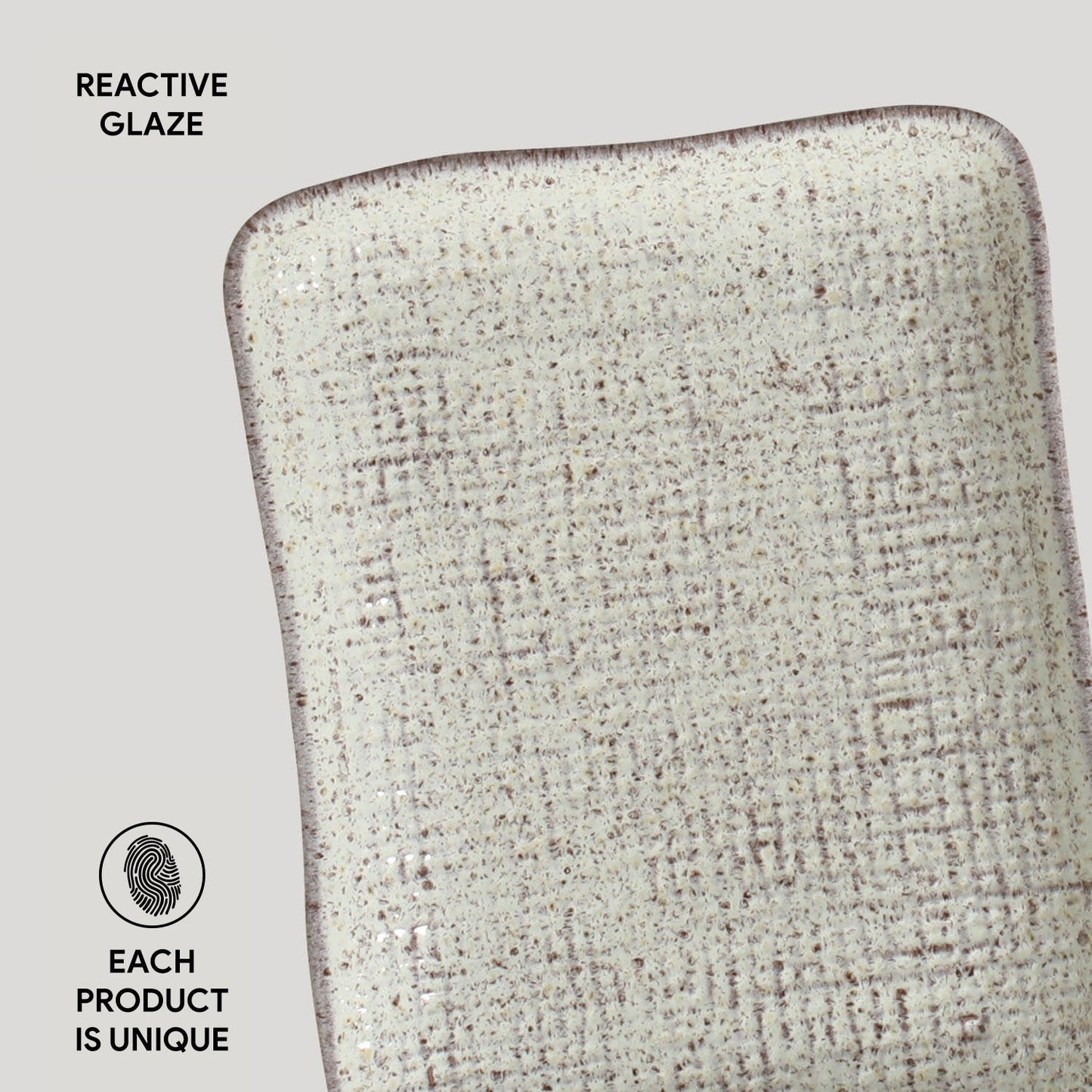 Rectangular Platter Juta Set of 4