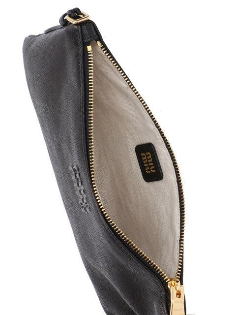 Miu Miu Women Logo Mini Pouch