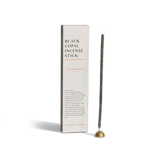 Black Copal Incense Sticks – 7 Hand-Rolled Sticks from Peru