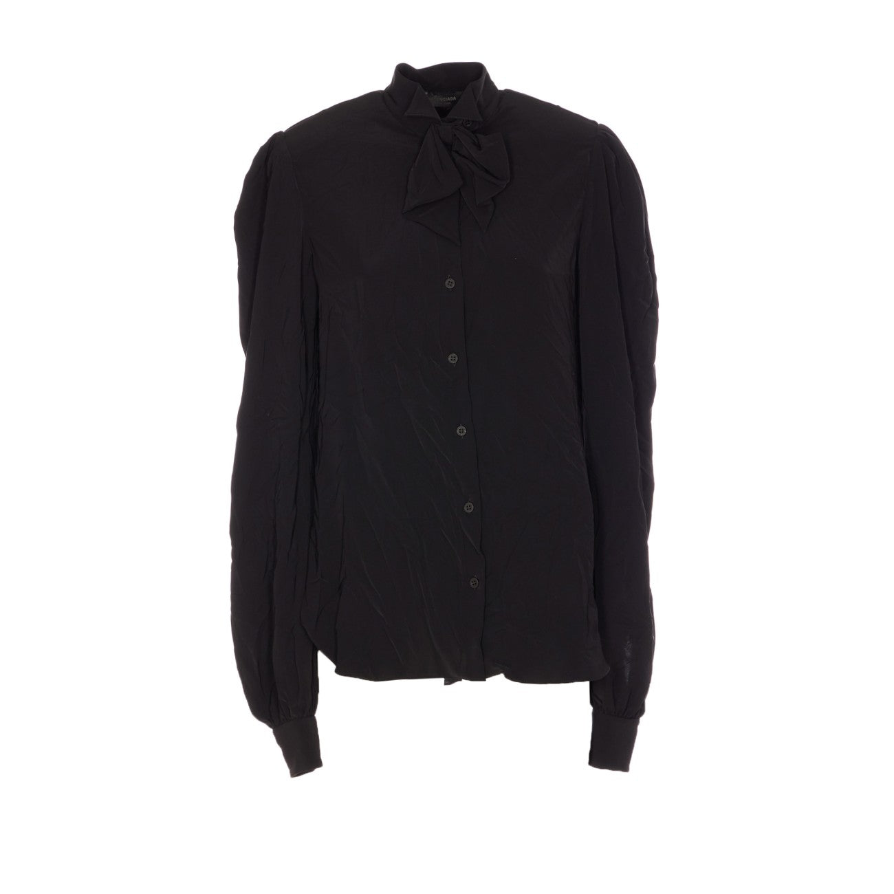 Balenciaga Women Bow Blouse