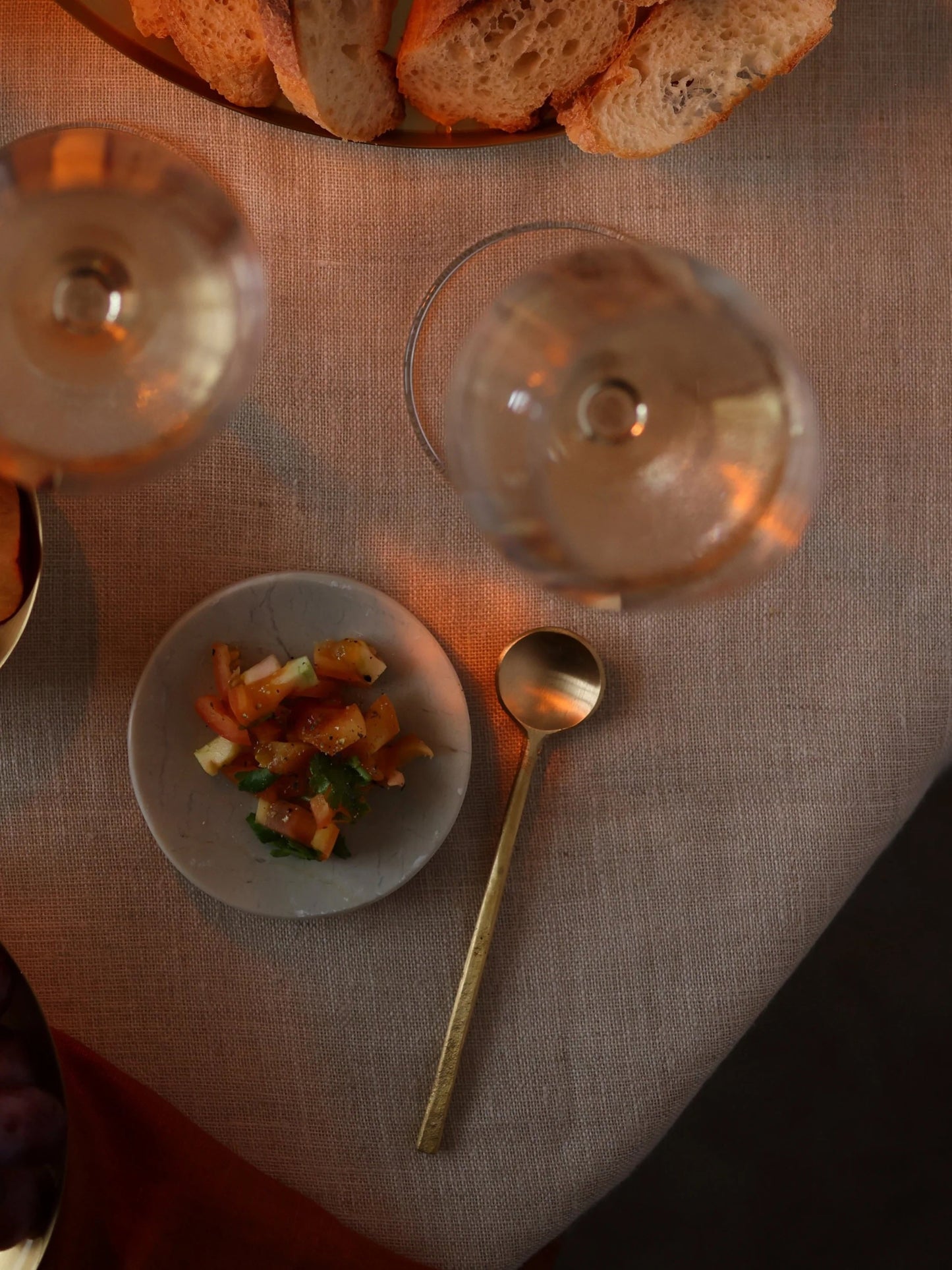 S/4 Wabi Dessert Spoons