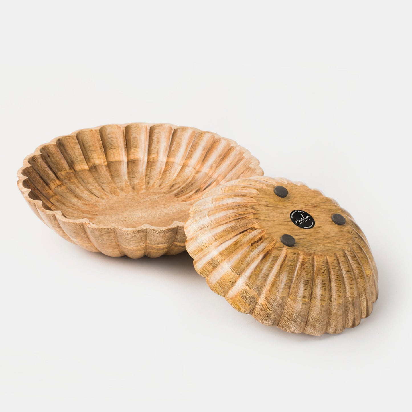Scallop Serenity Bowls - Natural
