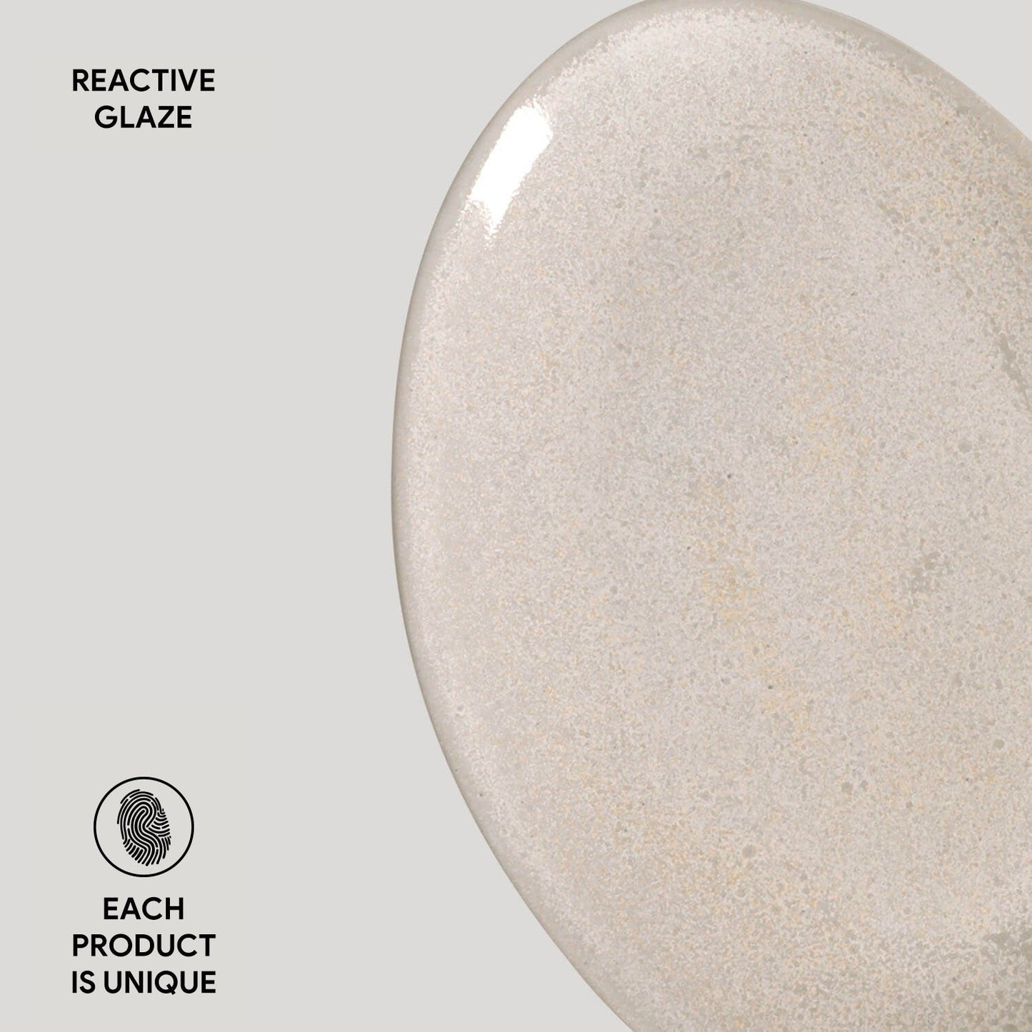 Oval Dessert Plate Set of 4