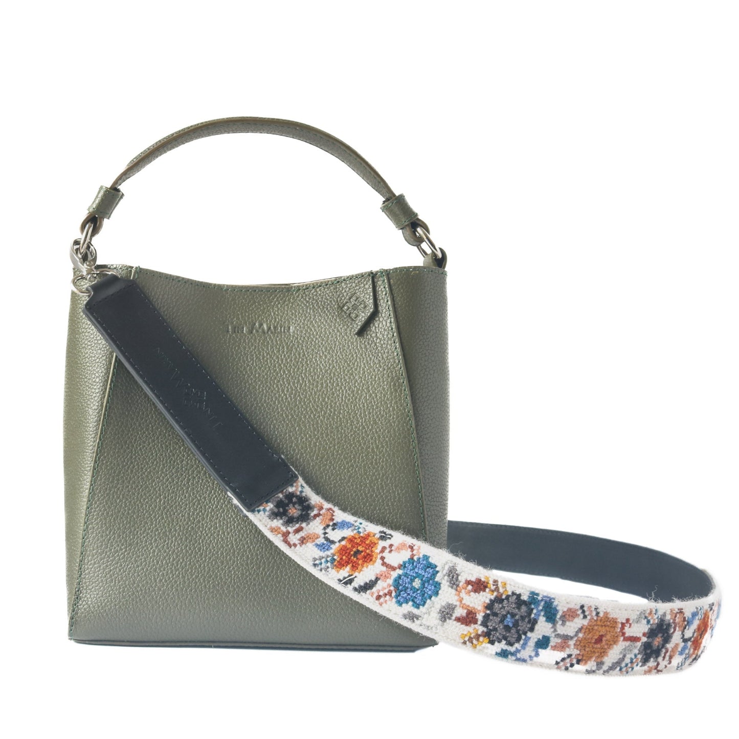 Yaya Leather Bucket Bag