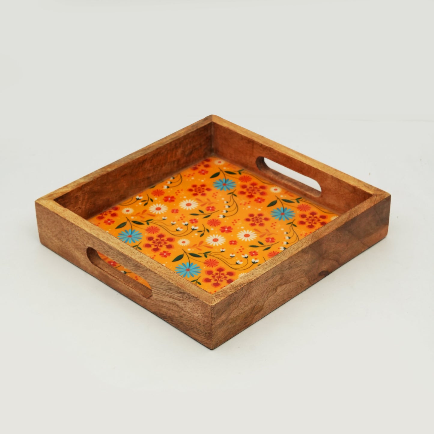 Sunburst Bloom Inlay Tray