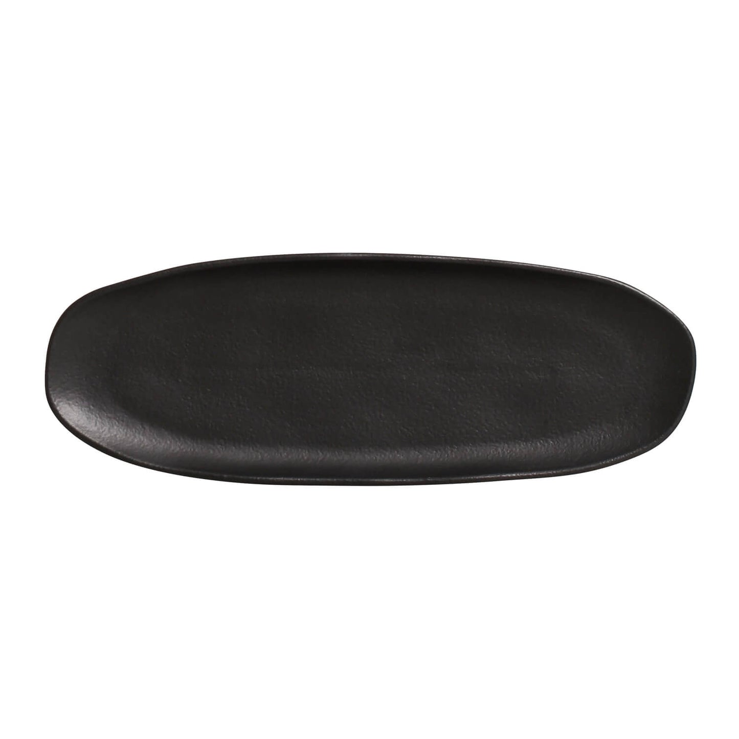Shallow Organic Oval Platter Large Set of 4