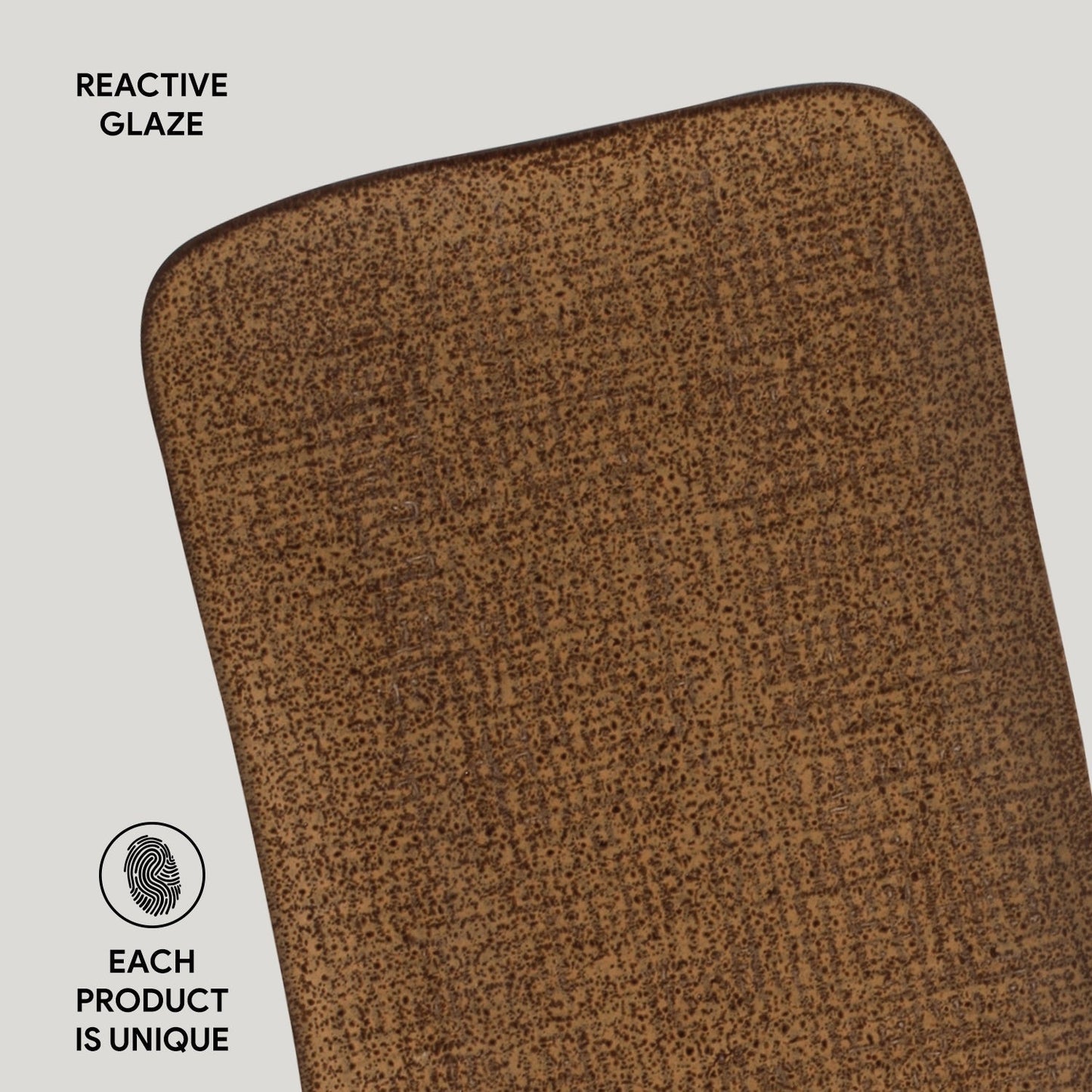 Rectangular Platter Juta Medium Set of 4