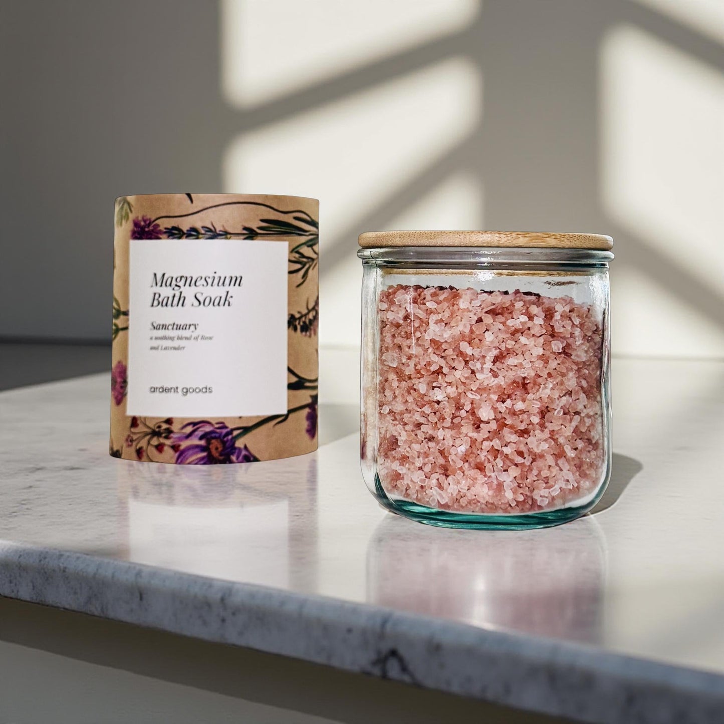 Magnesium Bath Salt Soak in Sanctuary