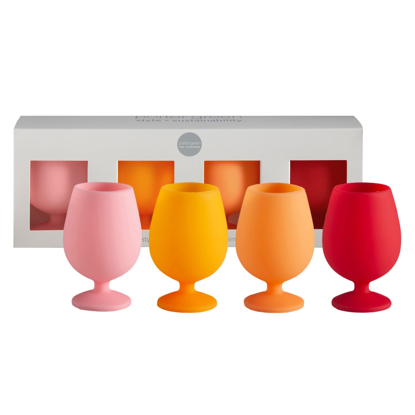 Summer | Stemm | Silicone Unbreakable Wine Glasses