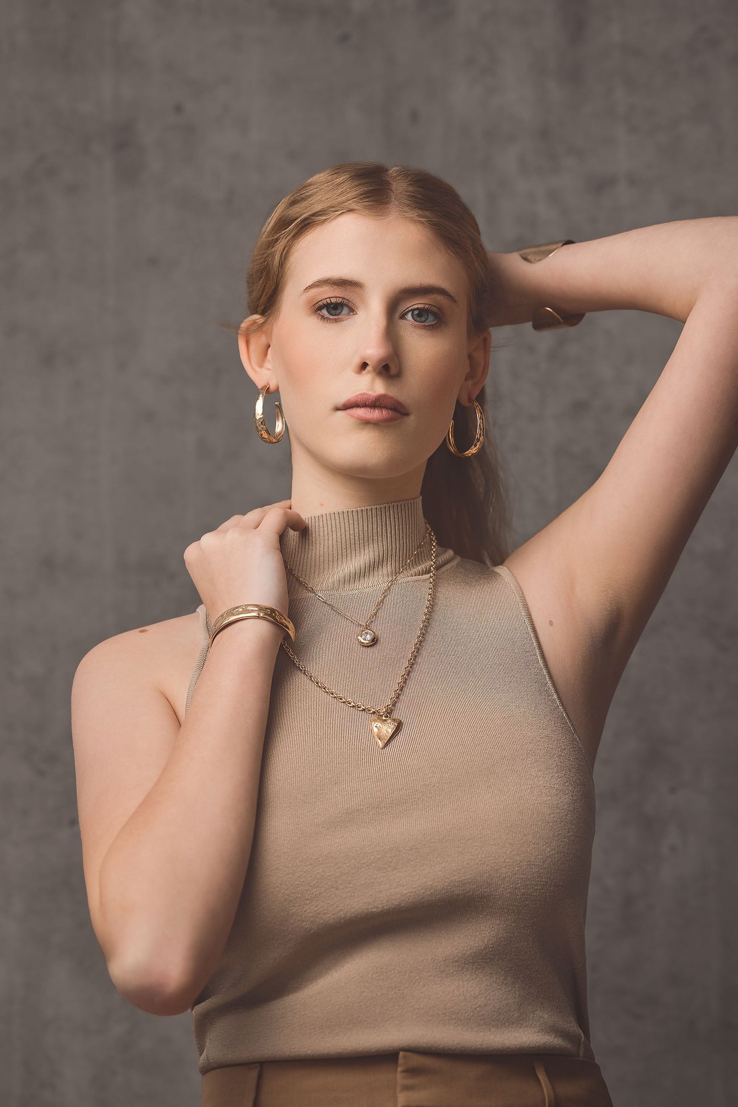 Halo Bronze Earrings