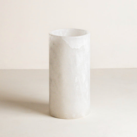Santo Alabaster Tall Vase