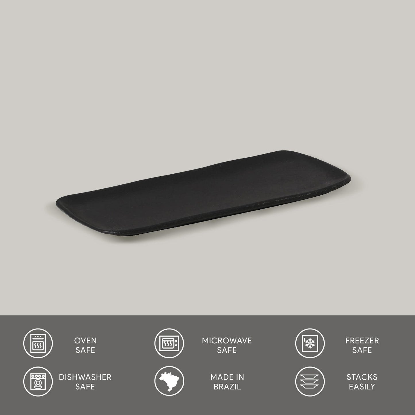 Rectangular Platter Small Set of 4