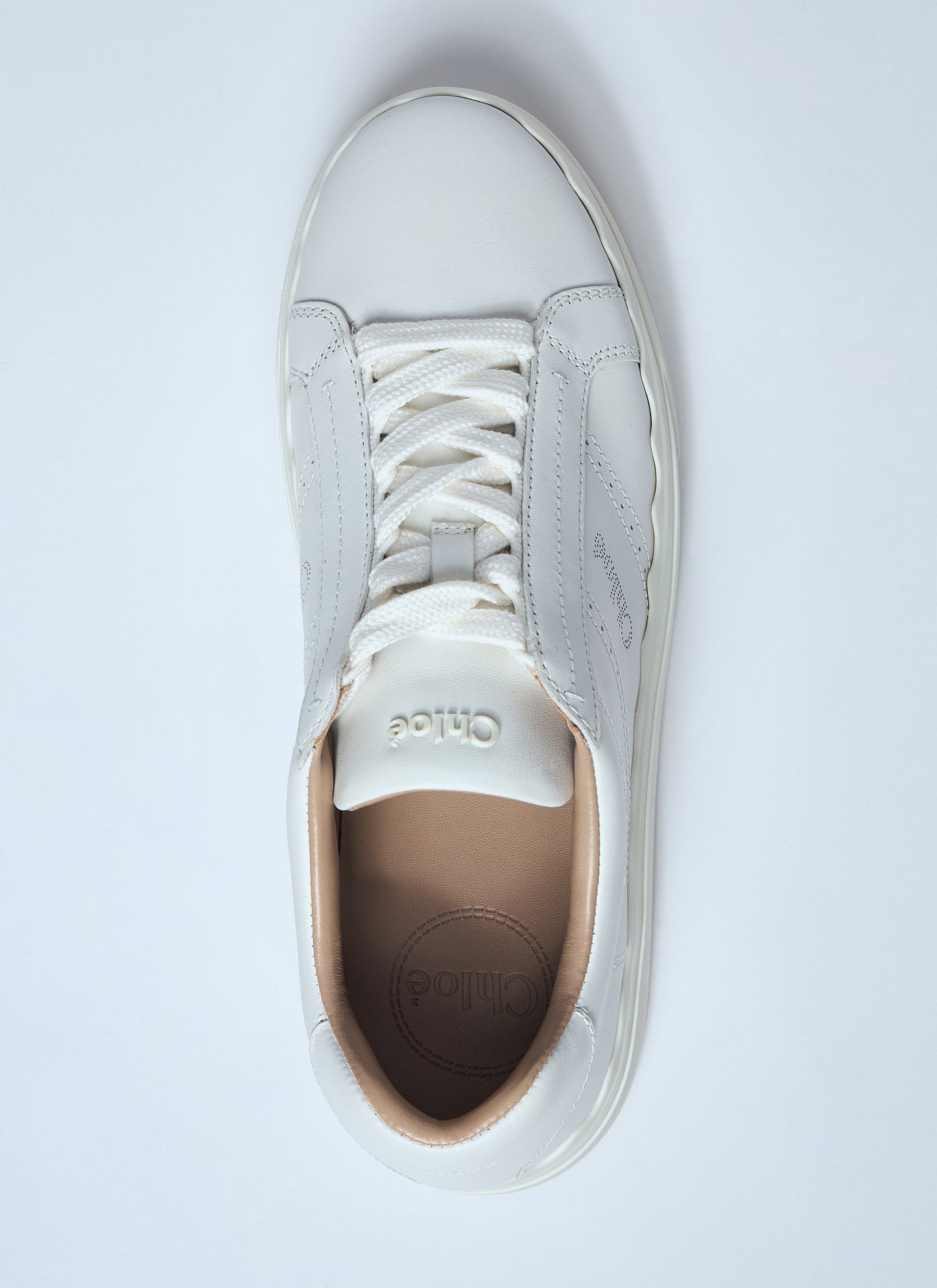 Chloé Women Lauren Leather Sneakers