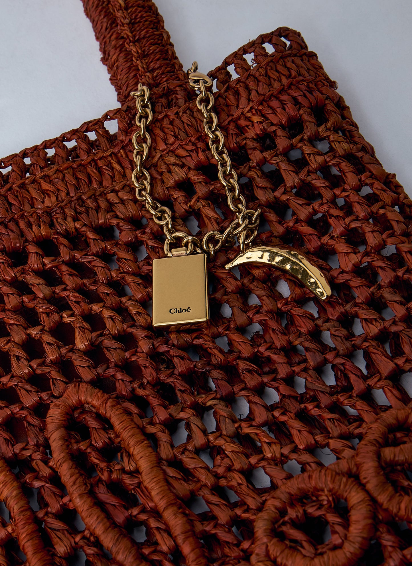 Chloé Women Summer Banana Tote Bag