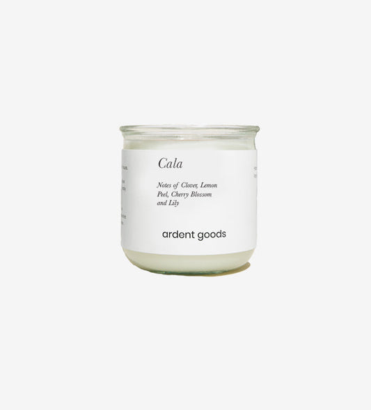 Cala Spanish Glass Candle