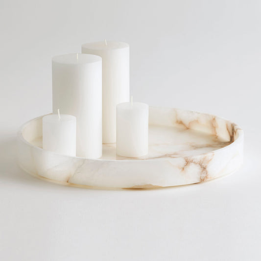 Santo Alabaster Large Tray
