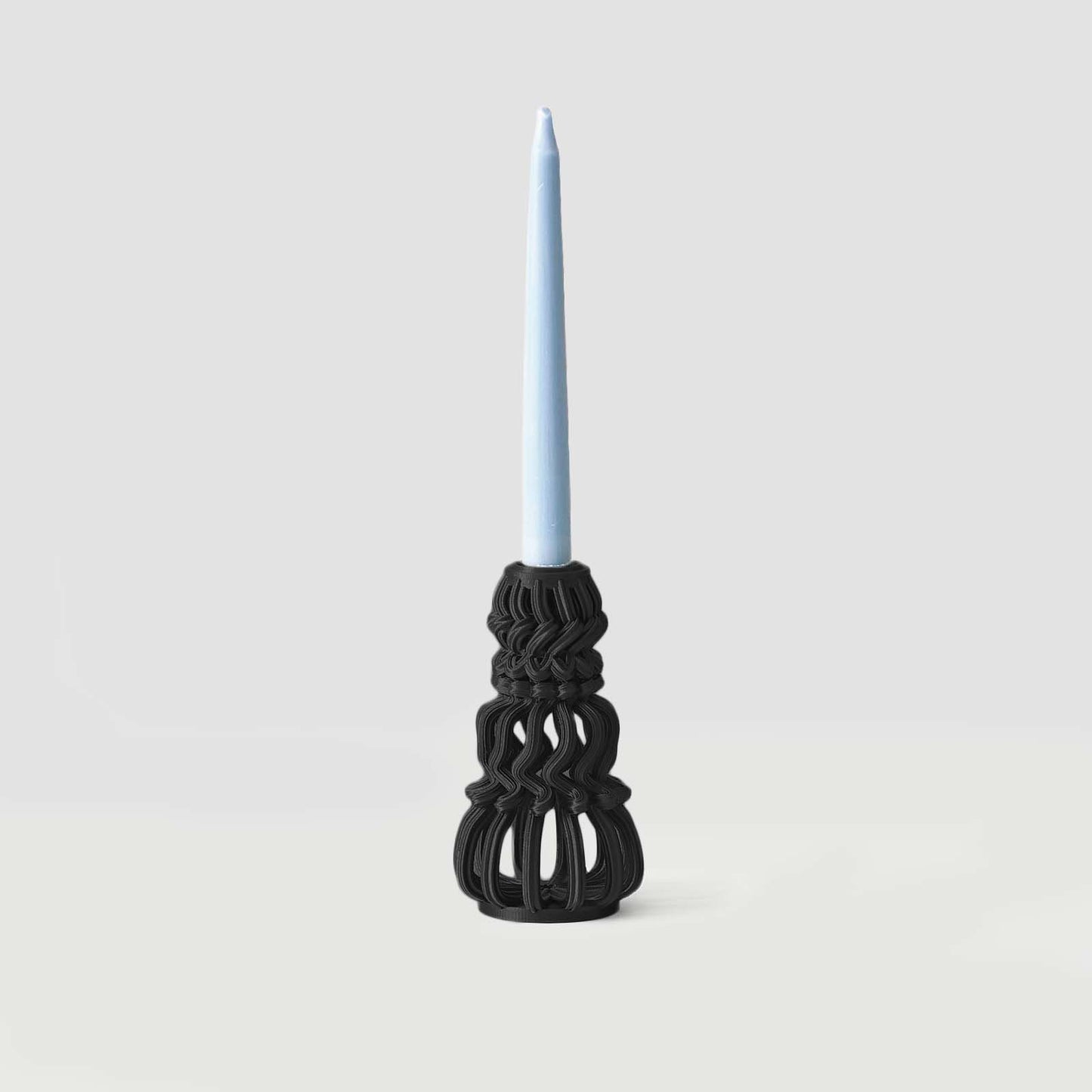 Frosting Loop Candle Holder