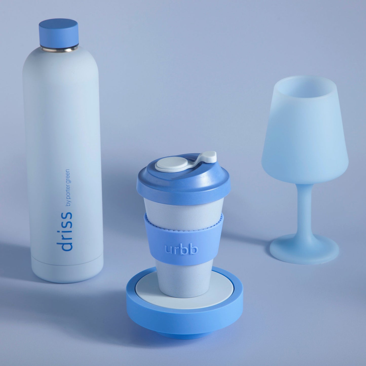 Sky + Kingfisher | Swepp | Unbreakable Wine Glasses