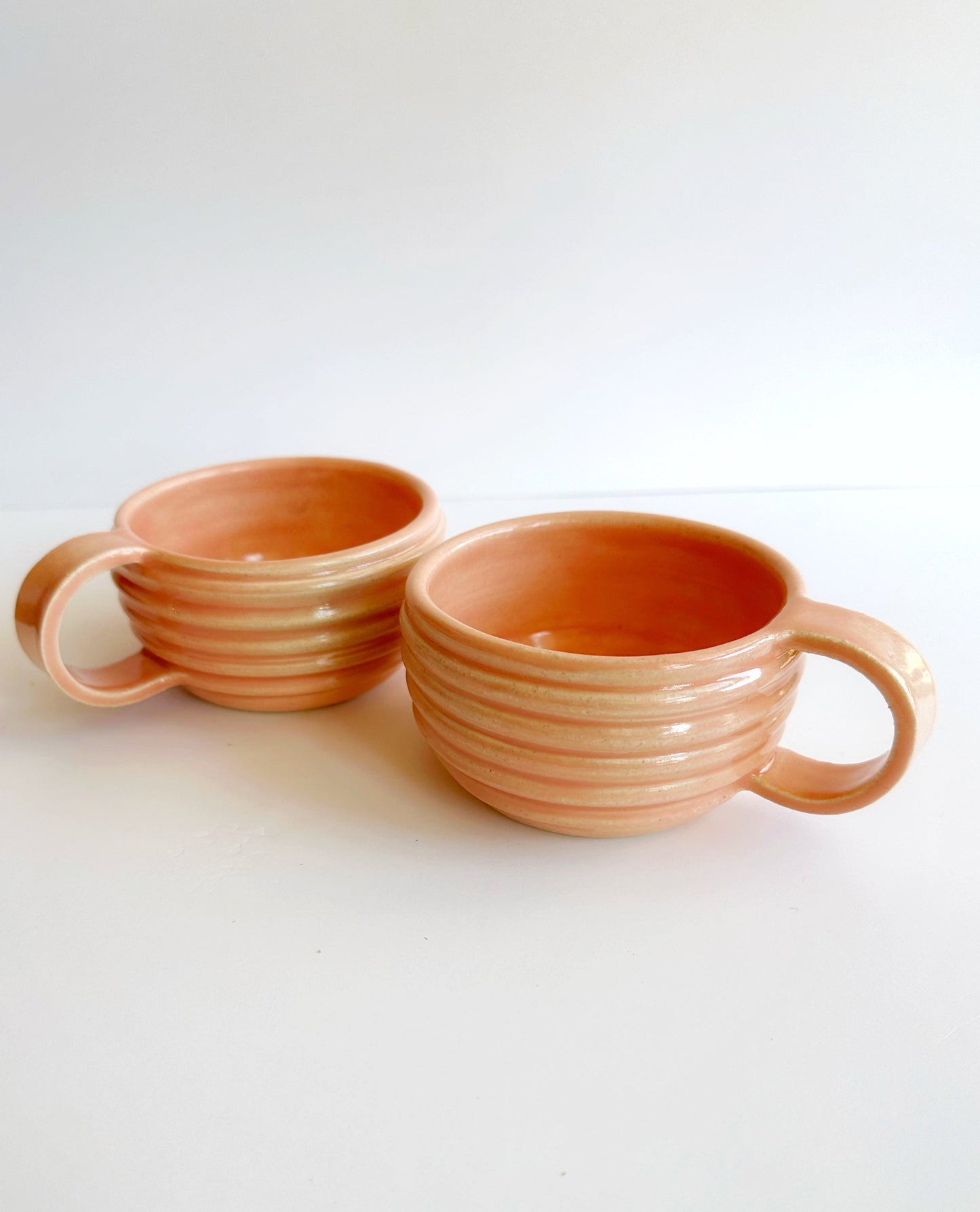 HUNNY CUP PEACH (set of two)