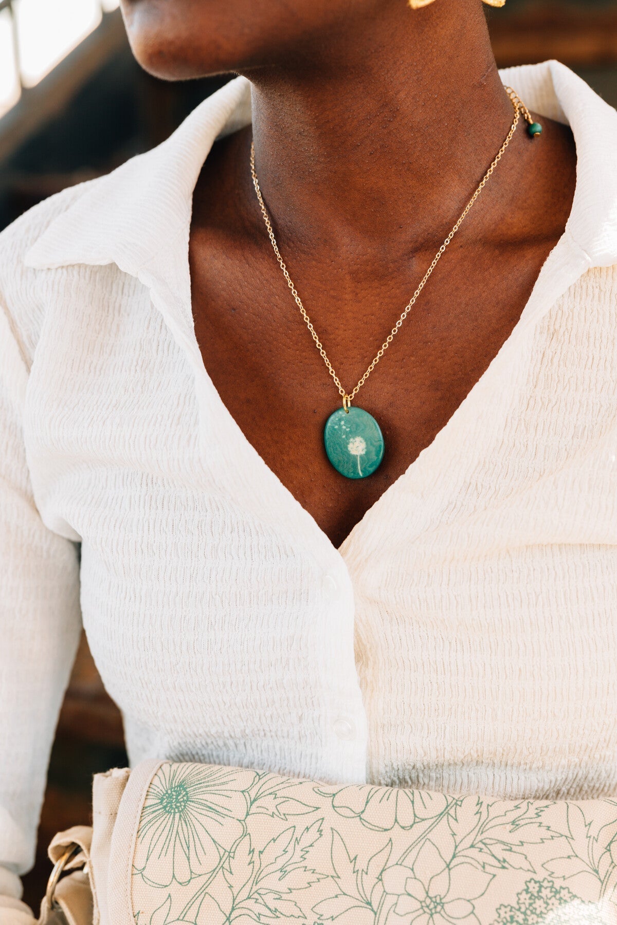 Wish On the Wind Tagua Necklace