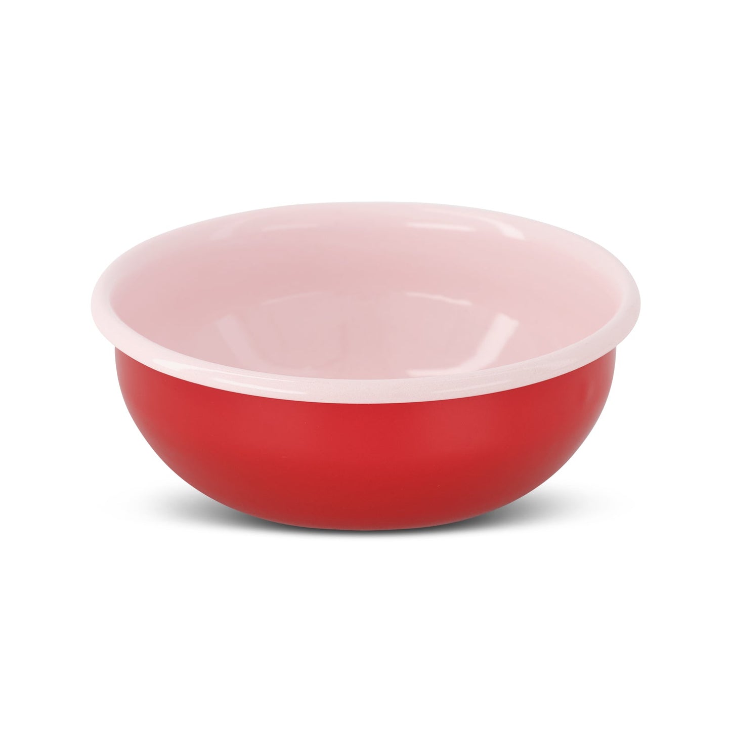 S/4 Enamel Cereal Bowl  - Two Tone