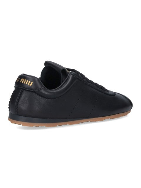 Miu Miu Women Lamb Nappa 'Plume' Sneakers