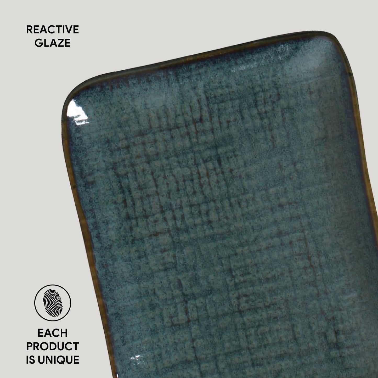 Rectangular Platter Juta Set of 4