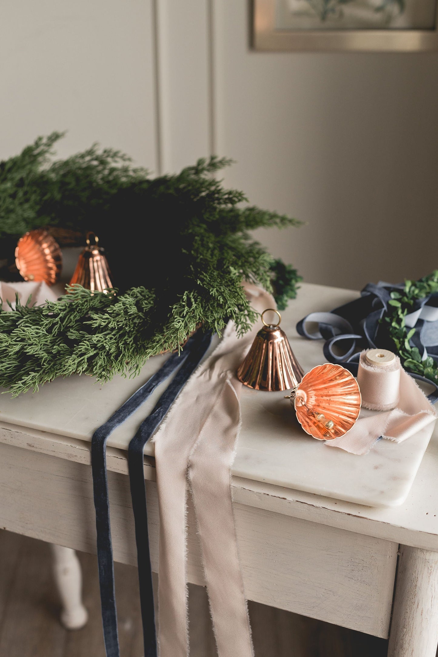 CMK Copper Bell Ornaments (Set of 2 or 4)