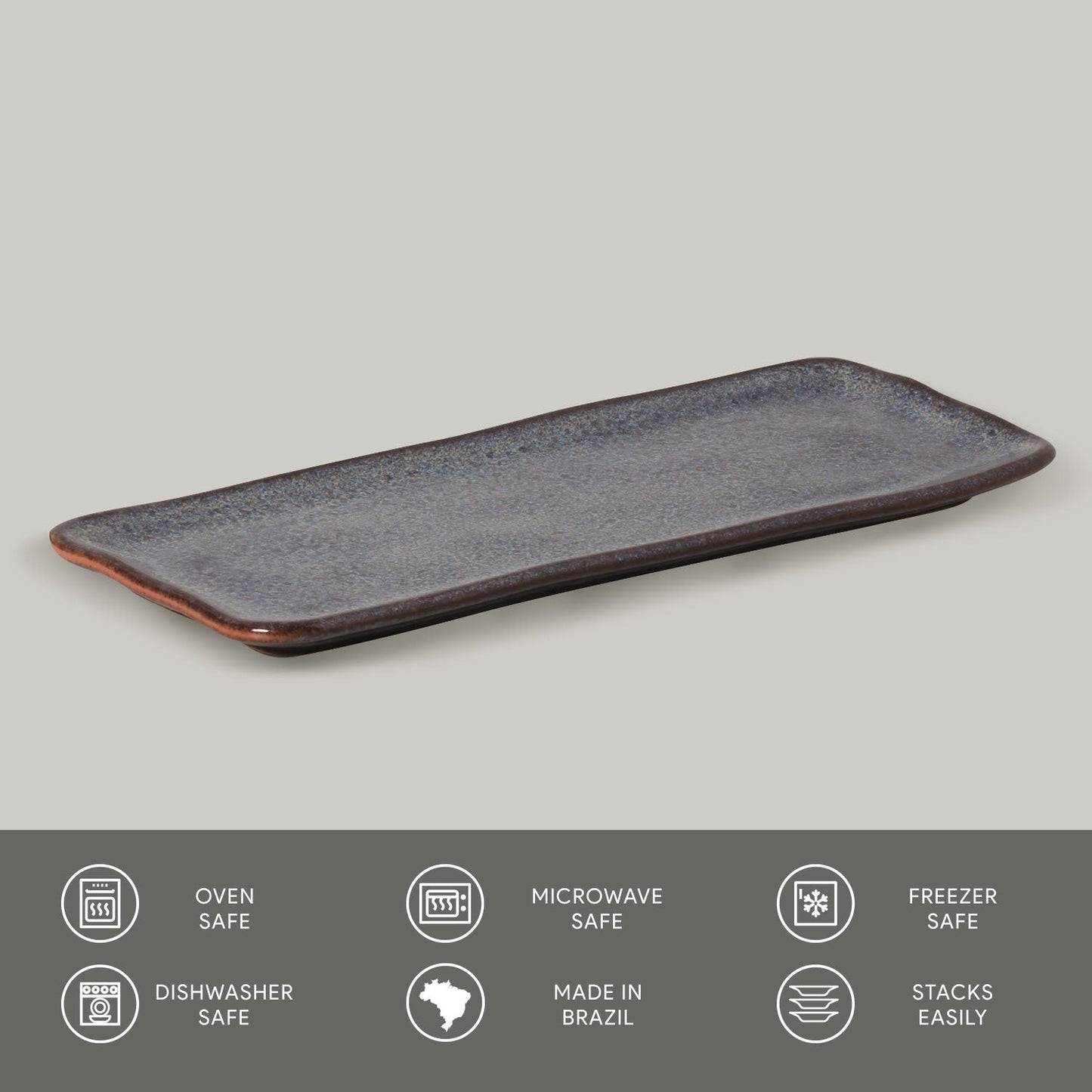 Rectangular Platter Medium Set of 4