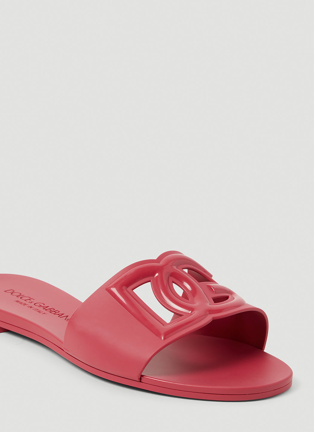 Dolce & Gabbana Women Cut Out Logo Slides