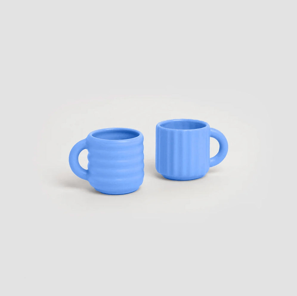 Ripple Espresso Cups Set of 2