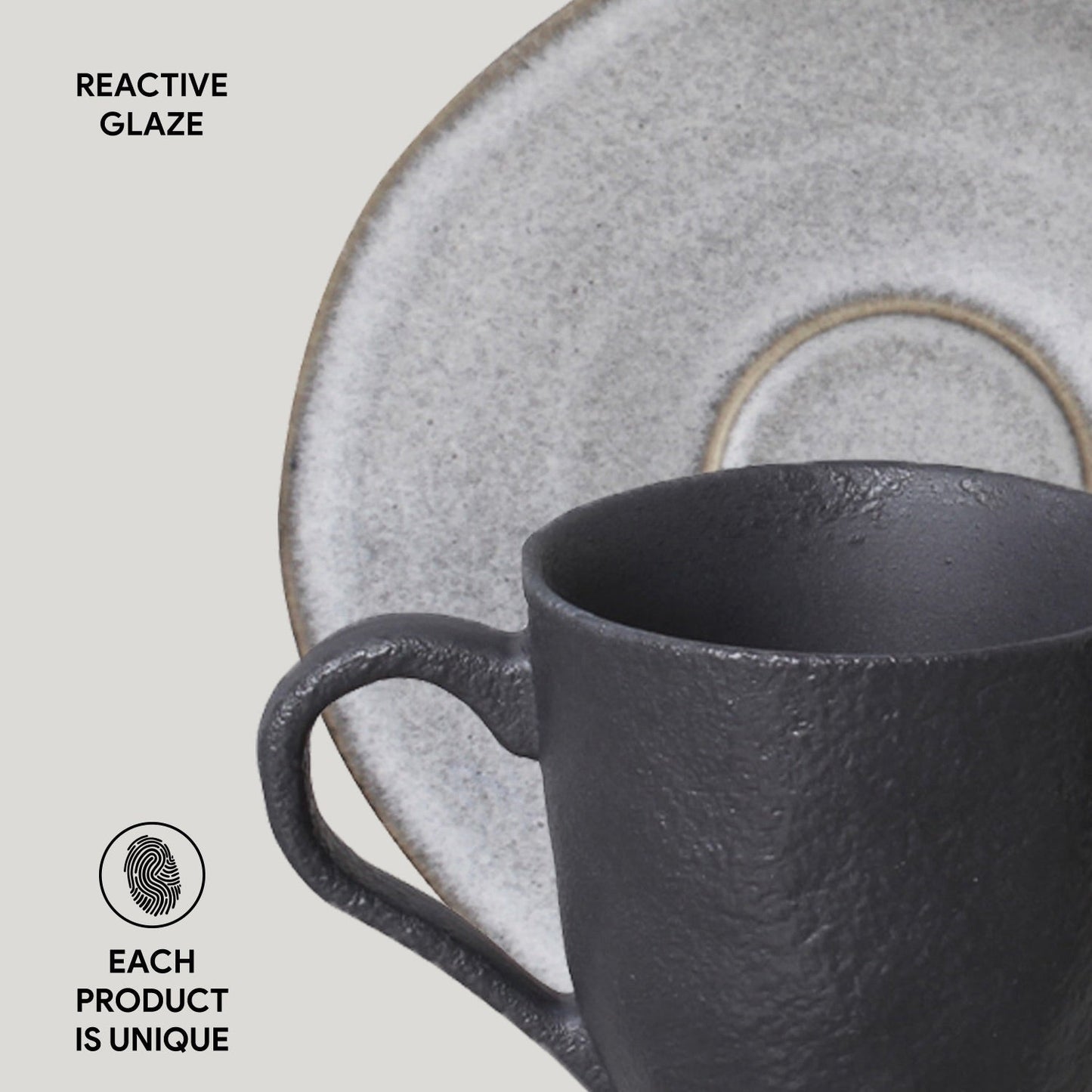 Coffee Cup & Saucer Set of 6