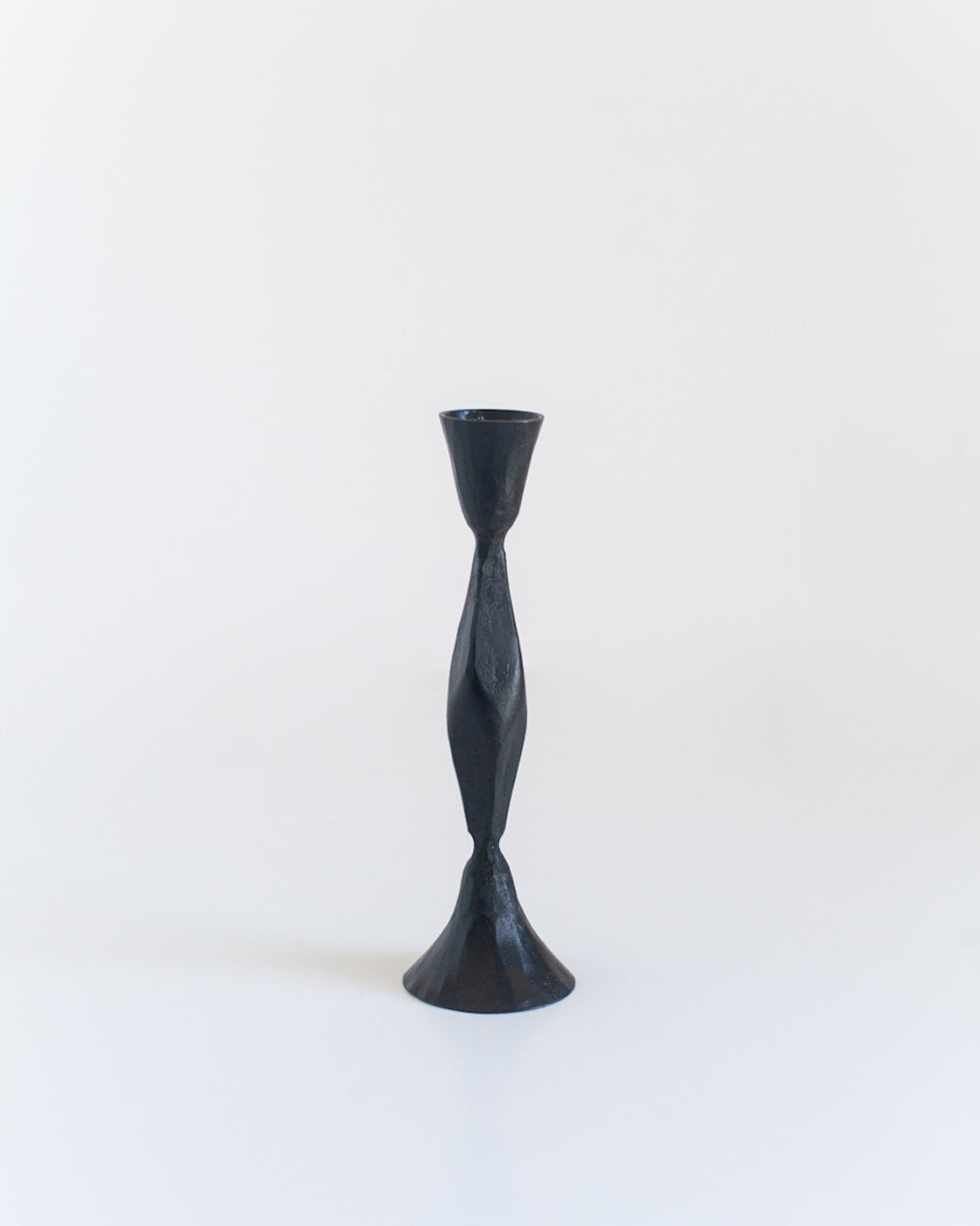 S/2 High Diamond Candlestands - Black Finish