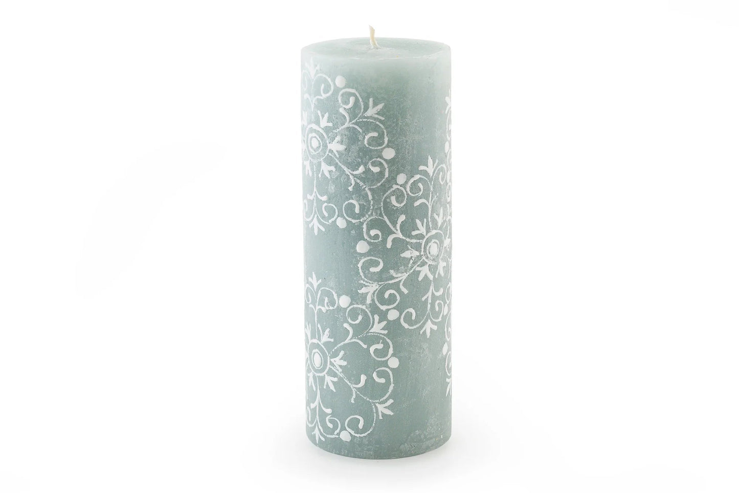 Henna Duck Egg Painted Candles