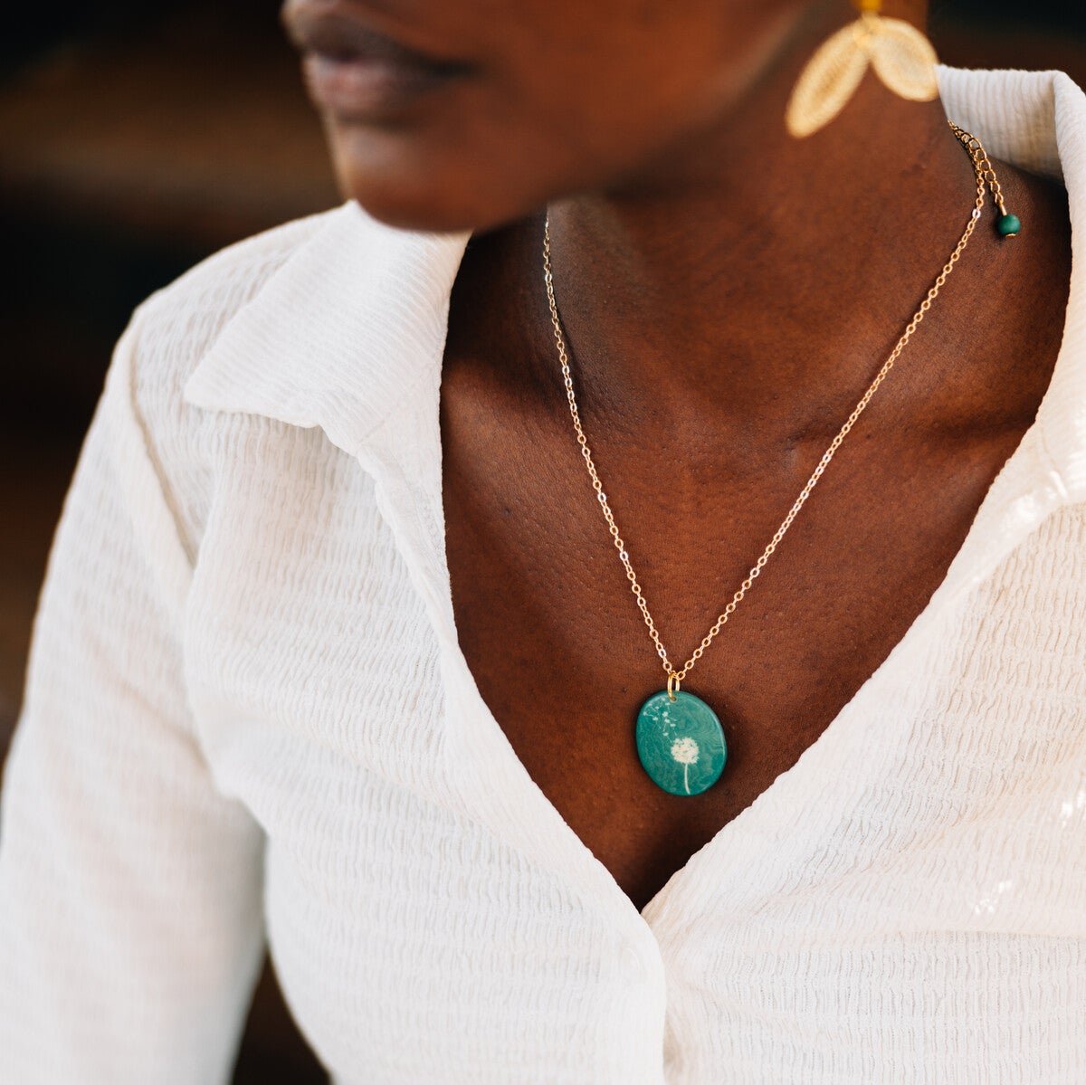 Wish On the Wind Tagua Necklace